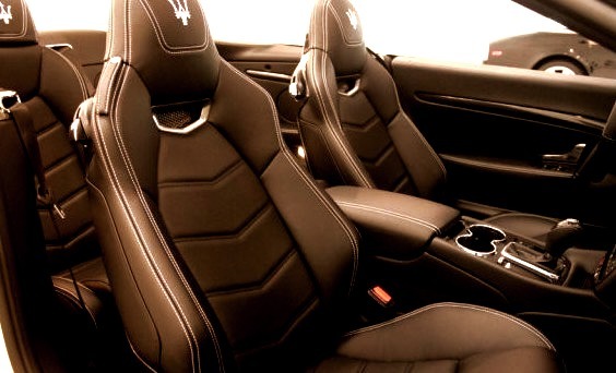 Maserati Leather Interior Seats
