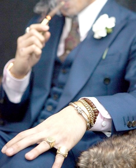 Luxury Fashion Photography and Cigar