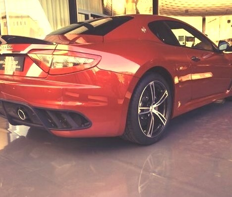 Red Maserati