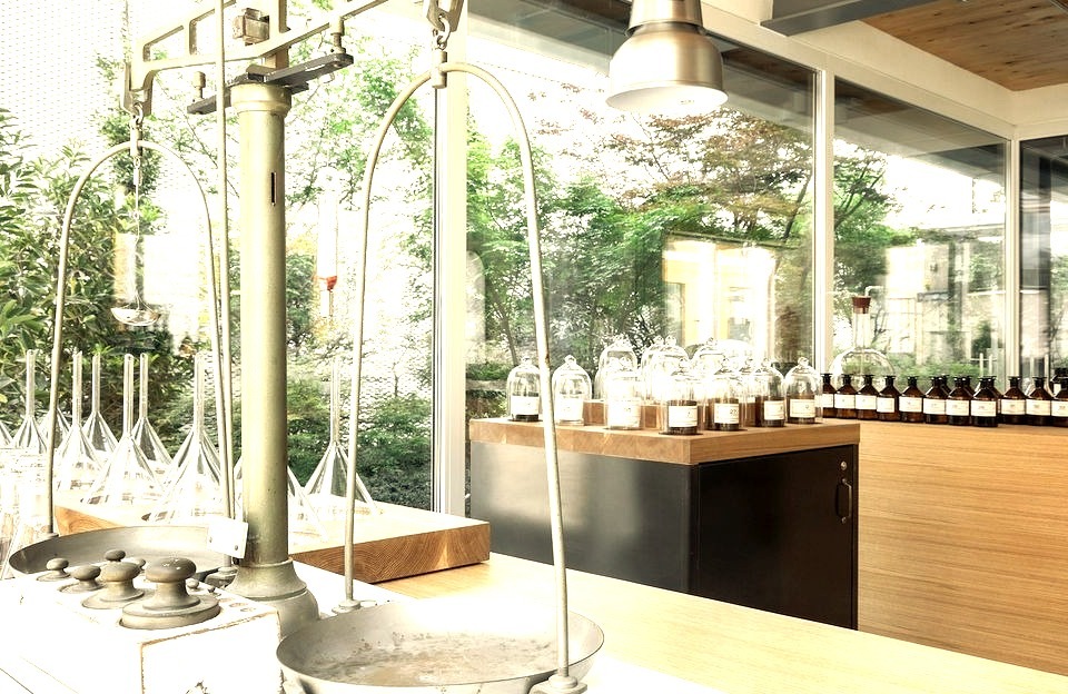 Perfume Laboratory in Milan, Italy